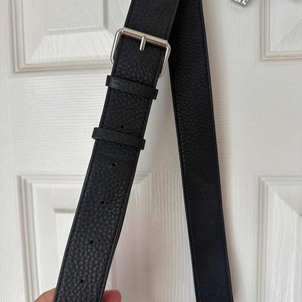 Rebecca Minkoff Black Textured Leather Crossbody Bag - Picture 4 of 6